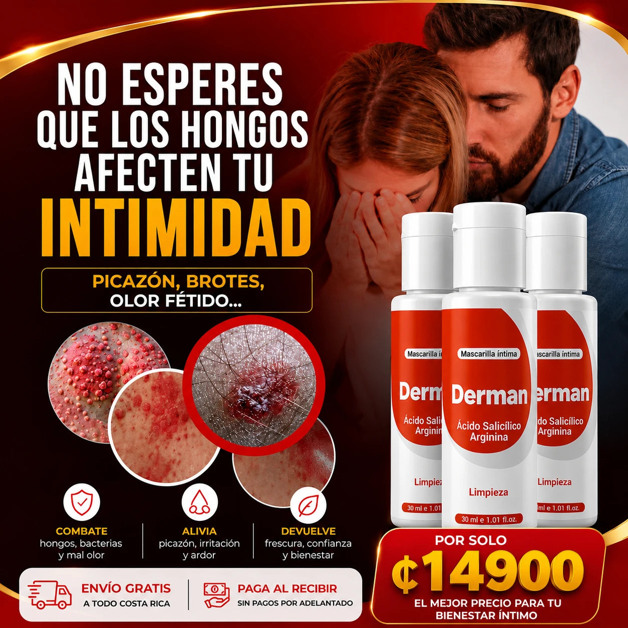 Derman — Crema Íntima Masculina
