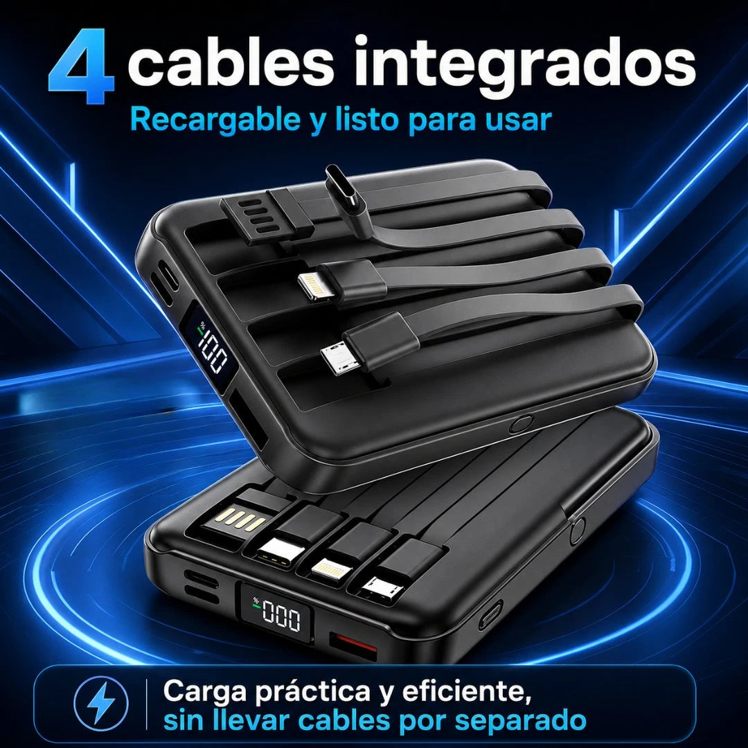 Power Bank Batería Portátil — 10,000 mAh