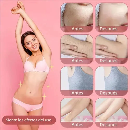 DEPILADORA ZENTORA™ 2 EN 1 IMPERMEABLE: ¡SU PIEL SUAVECITA SIN DOLOR, MAE! 🌸✨